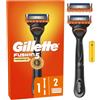 Gillette Fusion5 Power Rasoio Da Uomo, 1 Rasoio, 2 Lamette Di Ricambio