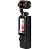 MoSundi Corpo dell'ABS del sensore della videocamera 4K IMX179 della tasca | Obiettivo rotante a 180°, video ultra HD 4K, design compatto portatile, perfetto per vlog e selfie