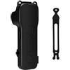 ECMQS 3 custodie con tracolla, colore nero