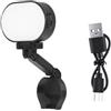 JSGHGDF Vlog Creator Fill lampada, 1 confezione | Design con clip a pressione con CRI 95+, batteria ricaricabile, videochiamata live streaming