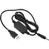 PATIKIL 9W 2A USB Step Up Tensione Convertitore, DC 5V a DC 12V Alimentazione Fornitura Adattatore Jack 3.5x1.35mm Cavo per Router LED Lampada Altoparlanti