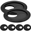 Generico 6 Pezzi Copertura Privacy per Fotocamera Telefono, Set Nero