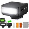 GODOX IT20 N Camera Flash per Nikon, 45G Ultra-compatte, M/TTL One-Touch, Accessori magnetici, 700+ lampi, Riciclaggio 1.5S e controllo di potenza preciso (Black)