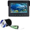 BJdfgE Telecamera subacquea for la pesca con fishfinder da 15M/30M 1000TVL, monitor LCD 4,3, 6 LED bianchi 1W, telecamera for visione notturna for(F008G-30M-W)