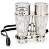 Nautical Replica Hub W. Ottway & Co. London 1915 - Binocolo vintage in ottone con cinturino in pelle, replica di occhiali antichi per casa e ufficio, regalo marittimo