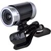 NESTINGHO Webcam USB 720p con Microfono Integrato e Clip, Videocamera per Computer Desktop in Plastica Nera, per Teleconferenze e Streaming a 30fps