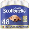Scottonelle Carta Igienica, Morbida e Resistente, 48 Rotoli