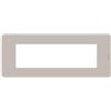 BTICINO MatixGO Placca materiale tecnopolimero Sand JA4807TS Placca MatixGO 7 moduli