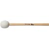 VIC FIRTH - TG01 Tom Gauger General Mallet per Grancassa e Gong, Feltro Bianco, Manico in Legno di Frassino, Lunghezza 16 3/16