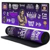 Head Case Designs Licenza Ufficiale WWE Collage Adesivi Rhea Ripley 37.4 x 15.75 x 0.16 Inches (900 x 400 mm) - XL Tappetino per Mouse E Scrivania da Ufficio per Giochi Tastiera PC