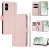 linsuyu Cover Compatible con Sony Xperia 5 V 【Design a portafoglio due scomparti per carte】 Custodia per cellulare Pink