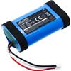CELLONIC 1x Batteria compatibile con Philips ICR18650-1S2P, BT6000 | 1x, (5200mAh-3.7V-Ioni di Litio), Altoparlante Batteria per Philips ICR18650-1S2P, BT6000