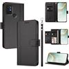 linsuyu Cover Compatible con Motorola Moto G30 / G10 / G20 / G10 Power 【Design a portafoglio due scomparti per carte】 Custodia per cellulare Black