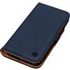 Porter Riley Custodia in Pelle per iPhone 18 Pro / 17 Pro, Navy Blu Cuoio | Pelle Premium, Portafoglio, Slot per Carte, Supporto, Protezione a 360 gradi
