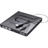 WANWEN Lecteur Blu-ray Externe 7 en 1 pour PC, USB 3.0 Type-C, Masterizzatore BD/DVD/CD Portatile con 3 Porte Hub USB e Lettore di Schede SD/TF, Compatibile con Sistemi macOS, Windows e Linux (for Blu-ray)