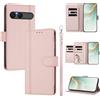 linsuyu Cover Compatible con Sony Xperia 10 VII 【Design a portafoglio due scomparti per carte】 Custodia per cellulare Pink