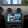 CAMECHO 2+64G Android 15 Carplay Autoradio per Audi A3 S3 RS3 8P 8V (2008-2012), Nav Wireless Carplay Android Auto, Schermo da 9 Radio WiFi Bluetooth Mirror Link FM/RDS EQ GPS
