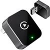 TPSOJJY Adattatore wireless CarPlay, 2 in 1 Wireless CarPlay per iOS e Android Auto, conversioni migliorate dal 2025, con cablaggio wireless, per auto dal 2016 e Mini