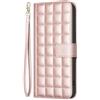 xinyunew Custodia Cover per Oppo A94 4G/RENO 5F,Flip Portafoglio Custodia in Pelle Genuine,[2 Porta Carte][Magnetica][RFID-Blocker],Custodia Case Cover Libro per Oppo A94 4G/RENO 5F - Oro rosa