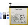 ELLENNE BATTERIA PER ASUS ZENPAD S 8.0 C11P1510 Z580CA CON KIT SMONTAGGIO