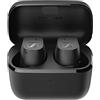 Sennheiser Auricolari CX True Wireless - Cuffie In-Ear per Musica e Chiamate con Cancellazione Passiva del Rumore, Controlli Touch Personalizzabili, Bass Boost, IPX4 e Durata Batteria di 27 ore, Neri