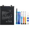 Vvuilsty BM5U - Batteria di ricambio per Redmi Note 13 Pro+ Plus 5G, batteria a ciclo 0, compatibile con Redmi Note 13 Pro+ Plus 5G, con kit di attrezzi di riparazione
