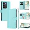 linsuyu Cover Compatible con Realme 14x 5G / C75 4G / V60 Pro / P3x,Compatible con Realme Narzo 80X 【Design a portafoglio due scomparti per carte】 Custodia per cellulare Mint