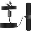YAODHAOD Antenna HDTV per interni esterni - 200 miglia - DVB-T/T2 / ATSC/ISDB-T - con 4K Ultra HD - Antenna digitale con amplificatore