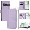 linsuyu Cover Compatible con Sony Xperia 10 VII 【Design a portafoglio due scomparti per carte】 Custodia per cellulare Purple