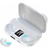 NHQZ 1 Coppia Auricolari Cancellazione Rumore,Cuffia Bluetooth,Mini Auricolari Bluetooth Invisibili,Cuffie per Dormire Senza Fili Invisibili Regalo per Amici