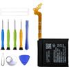 ERYNK HB572728EGW Batteria di ricambio compatibile con Huawei PNX-B19 Watch GT4 46 mm batteria di ricambio con kit di attrezzi