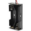 TECHZOCO Portabottiglie LR3 AAA, supporto batteria LR3 AAA, scatola per batteria LR3 AAA, cavo da 200 mm, tensione totale: 3 V (1,5 V per batteria), lunghezza 5,1 cm, adatto per 2 batterie LR3 AA