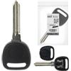 MT KEY Chiave di ricambio per auto B111 compatibile con Chevrolet Tahoe Trailblazer Traverse Impala Silverado Suburban HHR Malibu Equinox I Monte Carlo 1W AB06 GMC Canyon Hummer H3 H2 Yukon Sierra
