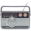 Mediawave Store - Radio FM Retro Wireless Q-FM01, Altoparlante Portatile MP3 Bluetooth, Ingressi USB, AUX e TF