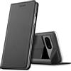 Verco Custodia a libro per Google Pixel 7a, in pelle PU, per Pixel 7a, colore: Nero