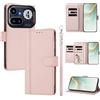 linsuyu Cover Compatible con Nothing Phone (4a) Pro 【Design a portafoglio due scomparti per carte】 Custodia per cellulare Pink