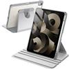 JETech Custodia Girevole per iPad Air 11 M4/M3/M2 & Air 5/4, Argento