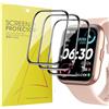 Lamshaw Compatibile con Tensky ID208 Plus 1.85'' Smart Watch Pellicola di Protezione,3D Copertura Completa Protezione dello schermo, HD Ultra Trasparente (3PACKS)