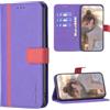 xinyunew Cover per Realme 9 Pro 5G Custodia in Pelle - libro Flip per Smartphone con Chiusura a Calamita, con Slot per Tessere e Supporto Pieghevole per Cover Realme 9 Pro 5G,Viola