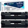 LCL Cartucce di Toner CRG-725 CRG 725 3484B002 3484B002AA Compatibile con Canon I-Sensys LBP-6000 LBP-6000B LBP-6018 LBP-6020 LBP-6020B MF-3010 LBP6000 LBP6030w(Nero)