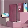 xinyunew Cover Compatibile con Xiaomi Redmi Note 11 Pro Plus, Premium Pelle PU Flip Libro Custodia Antiurto [Protezione Completa] [Slot per Scheda] [Funzione di Supporto],Rosso