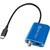 DSD TECH SH-AU03A Adattatore Audio USB a SPDIF Supporta DSD64 e PCM 192K 32Bit