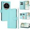 linsuyu Cover Compatible con ZTE nubia Focus 2 Ultra 【Design a portafoglio due scomparti per carte】 Custodia per cellulare Mint