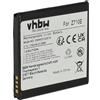 vhbw batteria compatibile con HTC Z710e Sensation, Sensation 4G, X315e Sensation XL, MyTouch 4G Slide smartphone cellulare (1700mAh, 3,7V, Li-Ion)