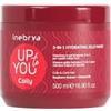 Inebrya Up to You Coily Hydrating Jelly Mask, 500ml | L'idratazione è chiave per ricci sani. Up To You 3-In-1 Jelly Mask idrata a fondo e prepara i capelli ai metodi LOC/LCO.