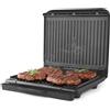 Salter ActiGrill Family - 8 Portion Large Health Grill, Floating Hinge to Cook Thicker Pieces Of Food & Deep Fill Paninis, PFAS-Free Non-Stick Cooking Plates, Automatic Temperature Control ol, 2000W