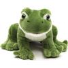Uni-Toys - Rana verde Plushie, seduto - Con voce cardanica - 13 cm (lunghezza) - Peluche