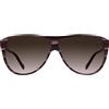 KARL LAGERFELD Unisex Adult Sunglasses KL6227S - Striped Burgundy with Gradient Brown Rose Lens