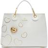 Braccialini Borsa a Mano Donna Beth Patch firmata Similpelle con Pochette