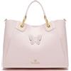 Braccialini Borsa Donna a Mano Linea Amy Grande con Farfalla